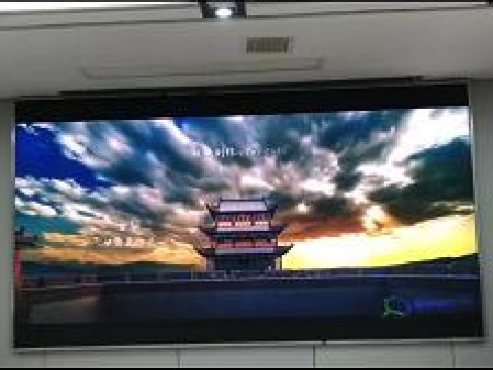 理工大馬房山校區(qū)P 1.8安裝調(diào)試完畢  尺寸：3.84x2.08   像素點：2064x1118