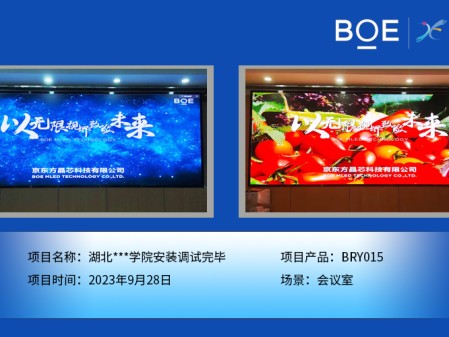 湖北**學(xué)院會議室BRY015安裝調(diào)試完畢（1）