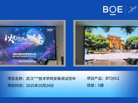 武漢***技術(shù)學(xué)院安裝調(diào)試完畢